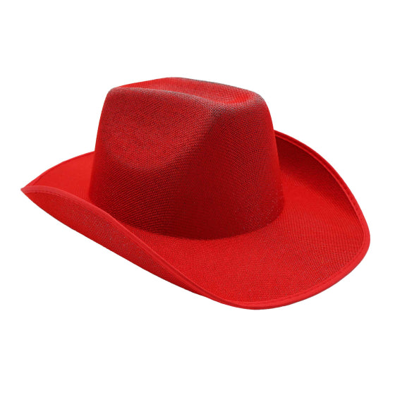 Team Spirit Red Cowboy Hat