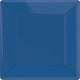 Bright Royal Blue NPC Square Paper Plates FSC 17cm 20pk