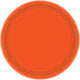 Pumpkin Orange NPC Round Paper Plates FSC 17cm 20pk