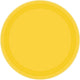 Yellow Sunshine NPC Round Paper Plates FSC 23cm 20pk