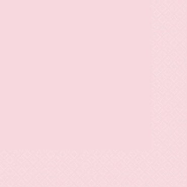 Pastel Pink Dinner Napkins 2-Ply FSC 40pk