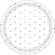 New Purple Dots NPC Round Paper Plates FSC 17cm 8pk