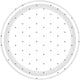 Silver Dots NPC Round Paper Plates FSC 17cm 8pk