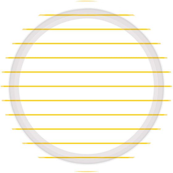Sunshine Yellow Stripes NPC Round Paper Plates FSC 23cm 8pk