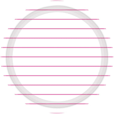 Bright Pink Stripes NPC Round Paper Plates FSC 23cm 8pk