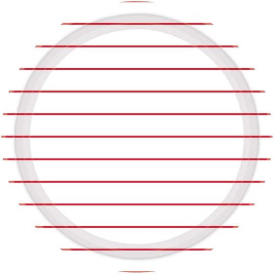 Apple Red Stripes NPC Round Paper Plates FSC 23cm 8pk