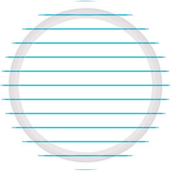 Stripes Round NPC Lunch Paper Plates 23cm 8pk
