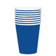 Bright Royal Blue HC Paper Cups FSC 354ml 20pk