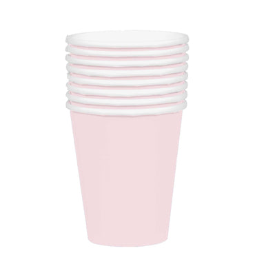 Pastel Pink HC Paper Cups FSC 354ml 20pk