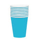 Caribbean Blue HC Paper Cups FSC 354ml 20pk