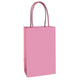New Pink Paper Kraft Bag FSC 21cm x 13cm x 8cm 8pk