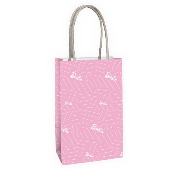 Barbie Paper Kraft Bags 13cm x 21cm x 8cm 8pk