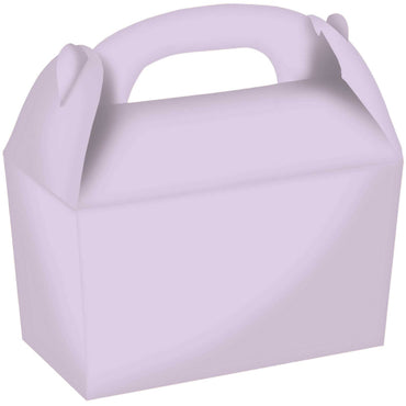 Pastel Lilac Gable Boxes FSC 15cm x 17.5cm x 10cm 4pk