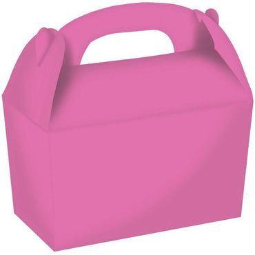 Bright Pink Gable Boxes FSC 15cm x 17.5cm x 10cm 4pk