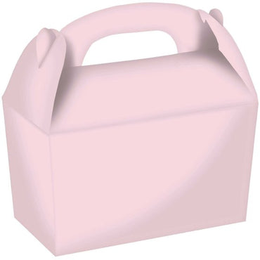 Pastel Pink Gable Boxes FSC 15cm x 17.5cm x 10cm 4pk