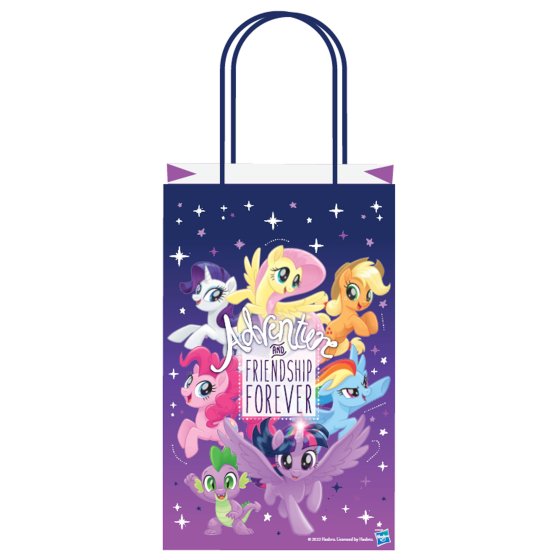 My Little Pony Friendship Adventures Paper Kraft Bags FSC 21cm x 13cm x 8cm 8pk