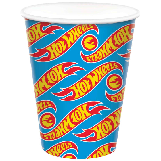 Hot Wheels HC Paper Cups FSC 266ml 8pk
