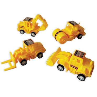 Construction Toy Truck Favors 4pk