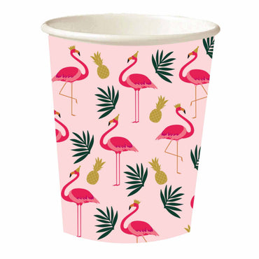 Flamingo Paper Cups FSC 250ml 8pk