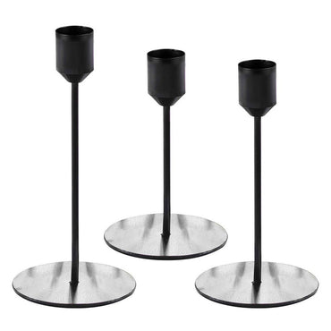 Contemporary Wedding Candle Holders FSC 3pk