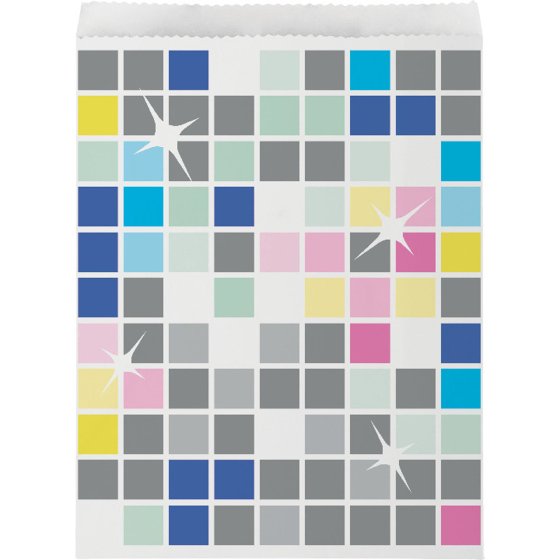 Birthday Beats Paper Treat Bag 16.5cm x 22cm 8pk