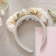 Floral Baby Headband 21.5cm x 20cm Each