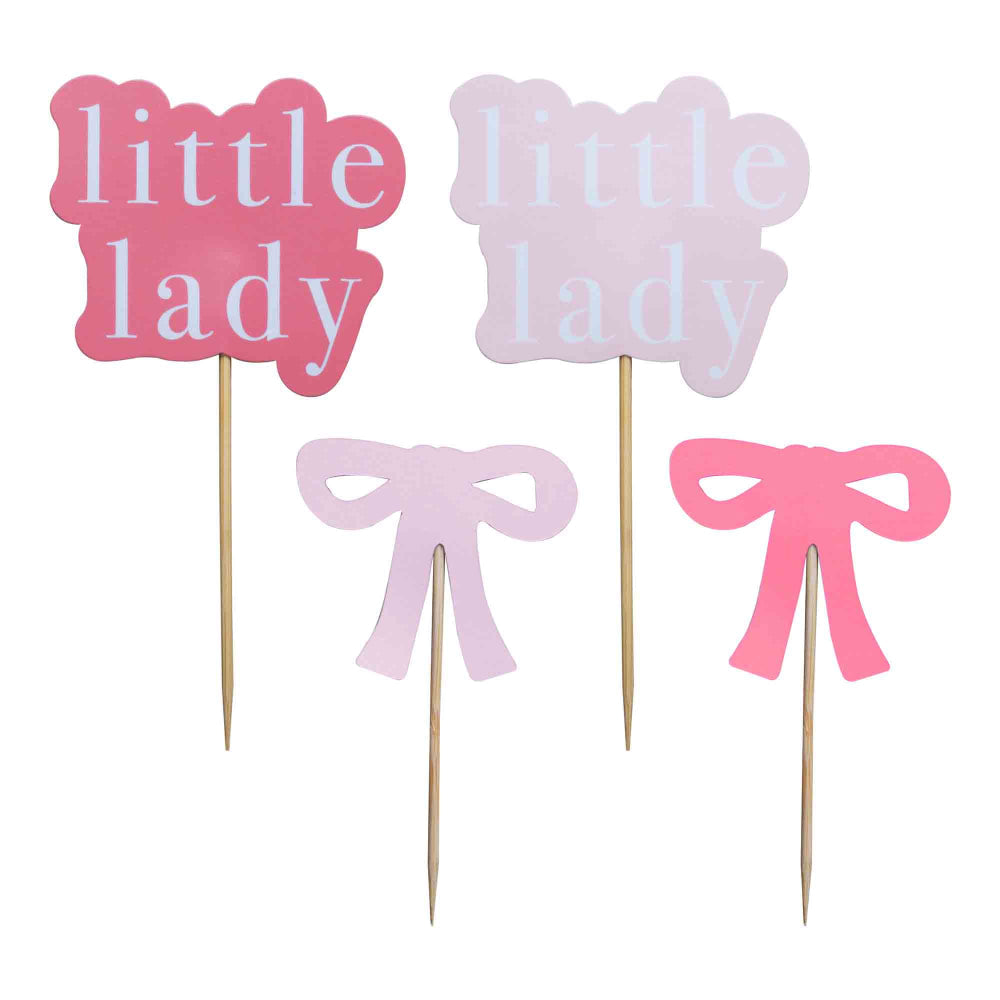 Hey Girl Cupcake Toppers 12pk