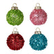 Merry & Bright Tinsel Bauble Place Card Holders 4cm 4pk