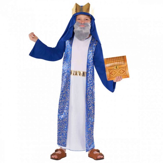 Nativity King Blue Child's Costume