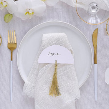 Modern Luxe Place Cards 3.3cm x 6.5cm 6pk