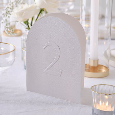 Modern Luxe Table Numbers 12pk