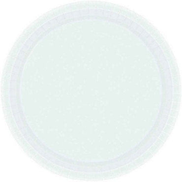 Frosty White NPC Round Paper Plates 17cm 20pk