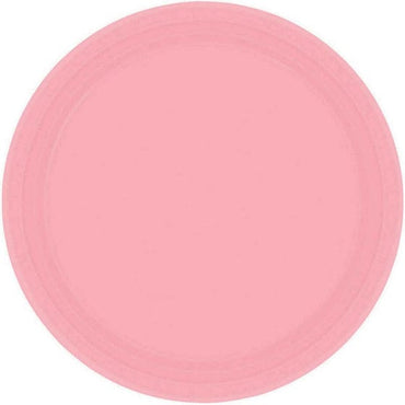 New Pink NPC Round Paper Plates 17cm 20pk