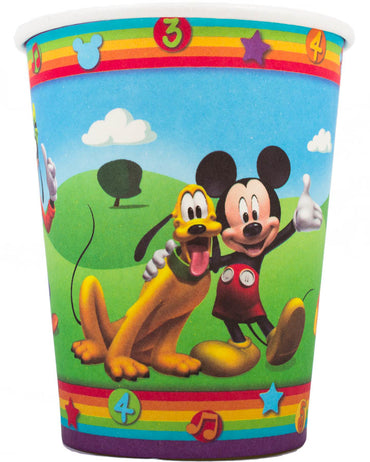Mickey Mouse Clubhouse Cup 266ml 8pk - Party Savers