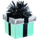 Gift Package Teal Balloon Weight - Party Savers