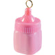 Baby Bottle Pink Balloon Weight - Party Savers