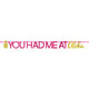 You Had Me At Aloha Glittered Cardboard Letter Banner - Party Savers