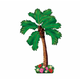 Summer Luau Jointed Cardboard Palm Tree Cardboard Cutout - Party Savers
