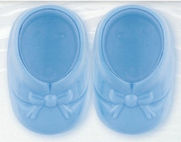Blue Baby Boots 7.5cm 2pk - Party Savers