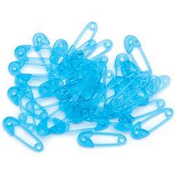 Blue Baby Pins 40pk - Party Savers