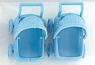 Blue Baby Carriages 2pk - Party Savers