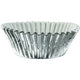 Silver Cupcake Cases 5cm 24pk - Party Savers