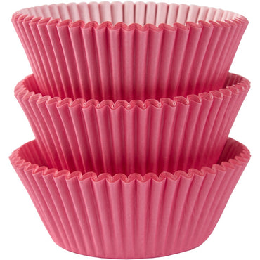 New Pink Mini Cupcake Cases 100pk - Party Savers