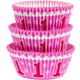 1st Birthday Pink Standard Cupcake Cases 75pk - Party Savers