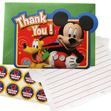 Mickey Mouse Postcard Thank You - Party Savers