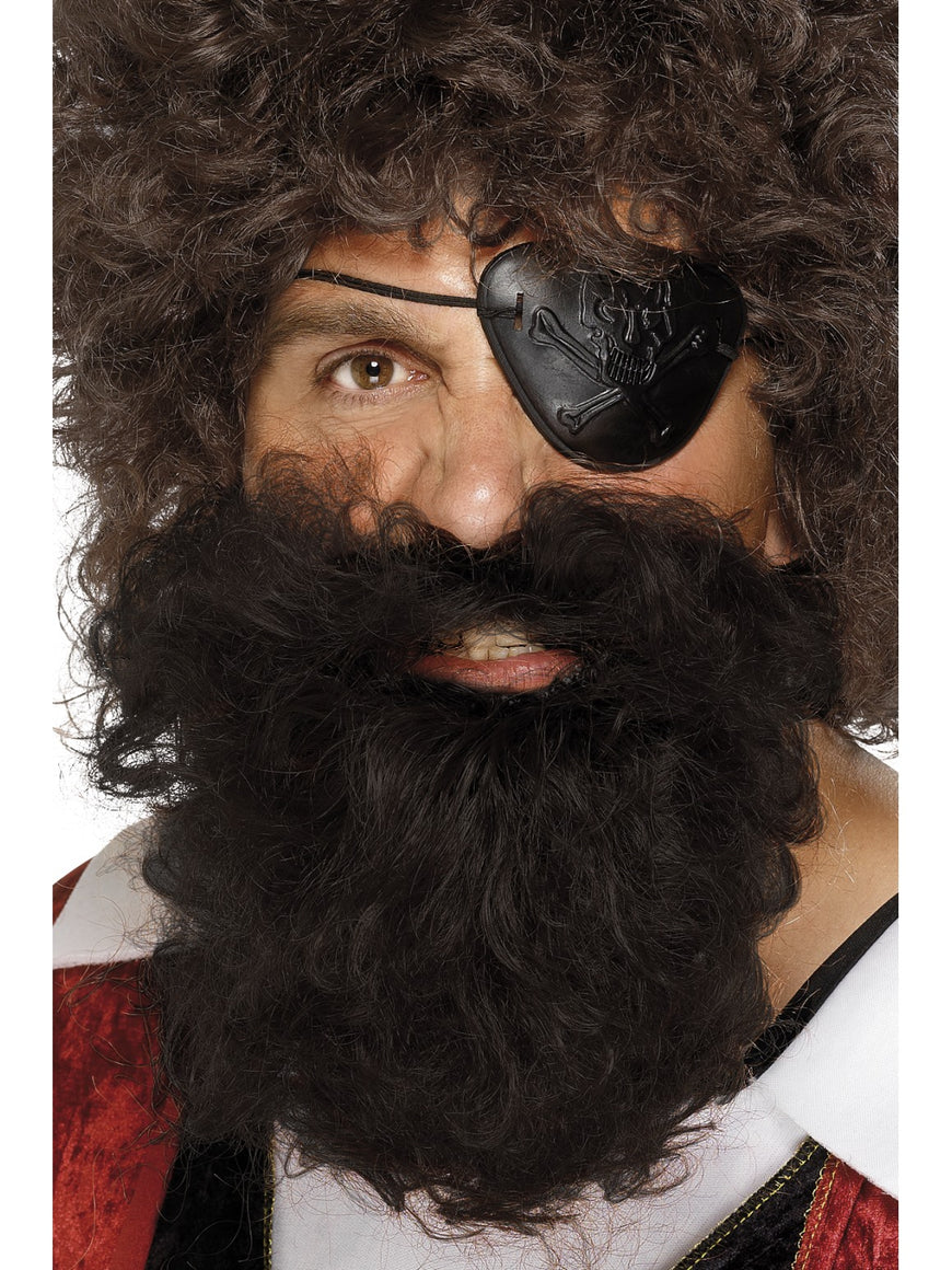 Deluxe Brown Pirate Beard - Party Savers