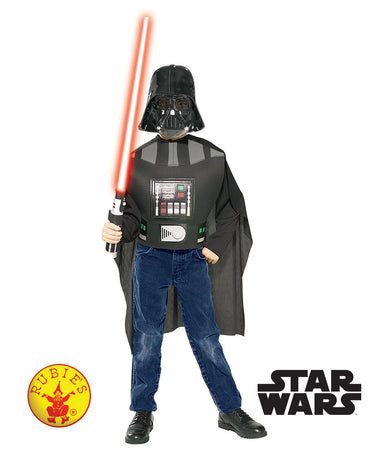 Boys Costume - Darth Vader Dress With Saber - Party Savers