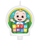 Cocomelon Play Time Candle 6cm Each