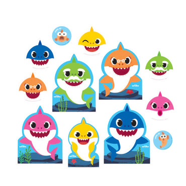 Baby Shark Cutouts 12pk - Party Savers
