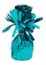 Teal Foil Balloon weight - Party Savers